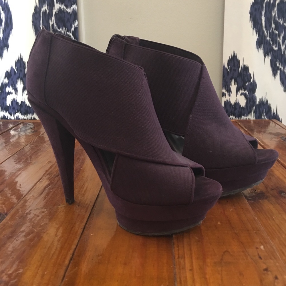 Jessica Simpson Platform Peep Toe Shoes Size 8